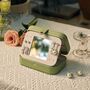 Small Light Green Travel Jewellery Organizer Box Case, thumbnail 4 of 9