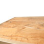 Teak And Gold Set Of Two Coffee Tables, thumbnail 4 of 5