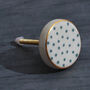 G Decor Handcrafted Ceramic Knobs Geometric And Polka Dot Collection, thumbnail 4 of 5