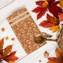 Designer Inspired Hello Autumn Tea Towel, thumbnail 7 of 8