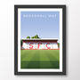 Stevenage Broadhall Way North Stand Poster, thumbnail 7 of 7