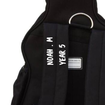 Personalised Rockstar Backpack, 4 of 6