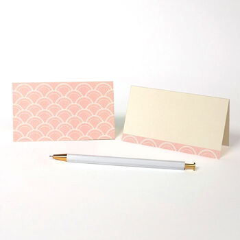 Shell Pale Pink Place Cards, 2 of 2