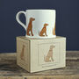 Vizsla Organic Cotton Apron, thumbnail 3 of 12