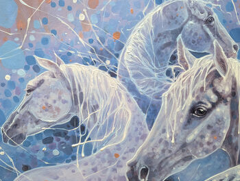 Equine Spell Horse Abstract, 6 of 10