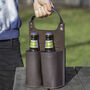Faux Leather Bottle Carrier, thumbnail 4 of 4