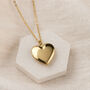 Personalised Plain Heart Locket Necklace With Photo, thumbnail 5 of 8