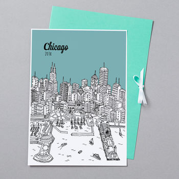 Personalised Chicago Print, 8 of 10
