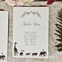 Safari Animals Wedding Stationery, thumbnail 6 of 8