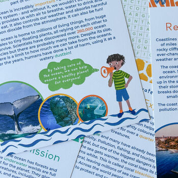 Children's Eco Activity Box: Under The Sea, 6 of 12