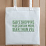 More Beer Dad Shopping Bag, thumbnail 1 of 2