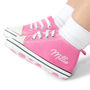 Personalised Baby Shoes High Top For Boys And Girls, thumbnail 2 of 3