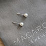 Freshwater Pearl Stud Earrings, thumbnail 1 of 7