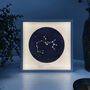Personalised Star Sign Constellation Light Sagittarius, thumbnail 8 of 9