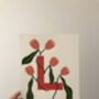 Personalised Floral Initial Painting, thumbnail 10 of 12