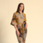 Premium Gold Silk Blend Kimono, thumbnail 5 of 5