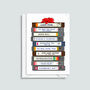Funny Movie Puns Birthday Card, thumbnail 4 of 4