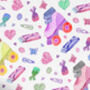 Roller Skates Wrapping Paper, thumbnail 3 of 3