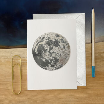 Metallic 'To The Moon And Back' Card, 2 of 2