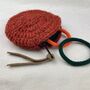 Fair Trade Crochet Wool Circular Spiral Coin Purse, thumbnail 6 of 10