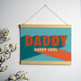 Daddy Cool Song Lyric A5 Print With Hanging Frame, thumbnail 1 of 2