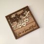 Personalized Wedding Gift Wooden Sign, thumbnail 2 of 4