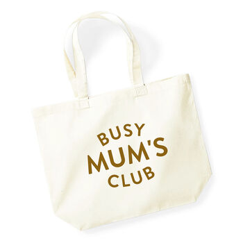 Busy Mama's Club Mum Stuff Tote Bag, 5 of 6
