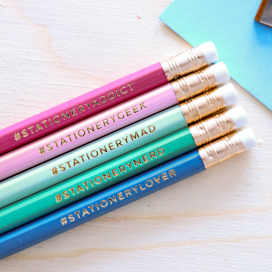 Stationery Addict Notebook By Paper Craze