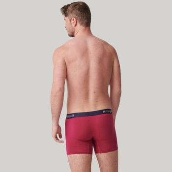 Multipack Four Pairs Of Men's Bamboo Trunks In Hoopla, 5 of 7