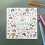 Kid's Valentine Colouring Cards, thumbnail 6 of 8