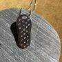 Sterling Silver Flip Flop Charm Necklace, thumbnail 3 of 5