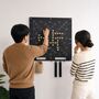 Metal Wall Word Game Family Night Games, thumbnail 1 of 10