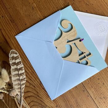 Personalised 35th Jade Wedding Anniversary, 5 of 10