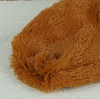 Highland Brown Cow Snuggly Soft Scarf, 5 of 6