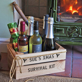 Personalised Small Christmas Gift Crate, 3 of 4