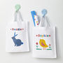 Personalised Child's Chick Easter Egg Hunt Bag, thumbnail 4 of 5