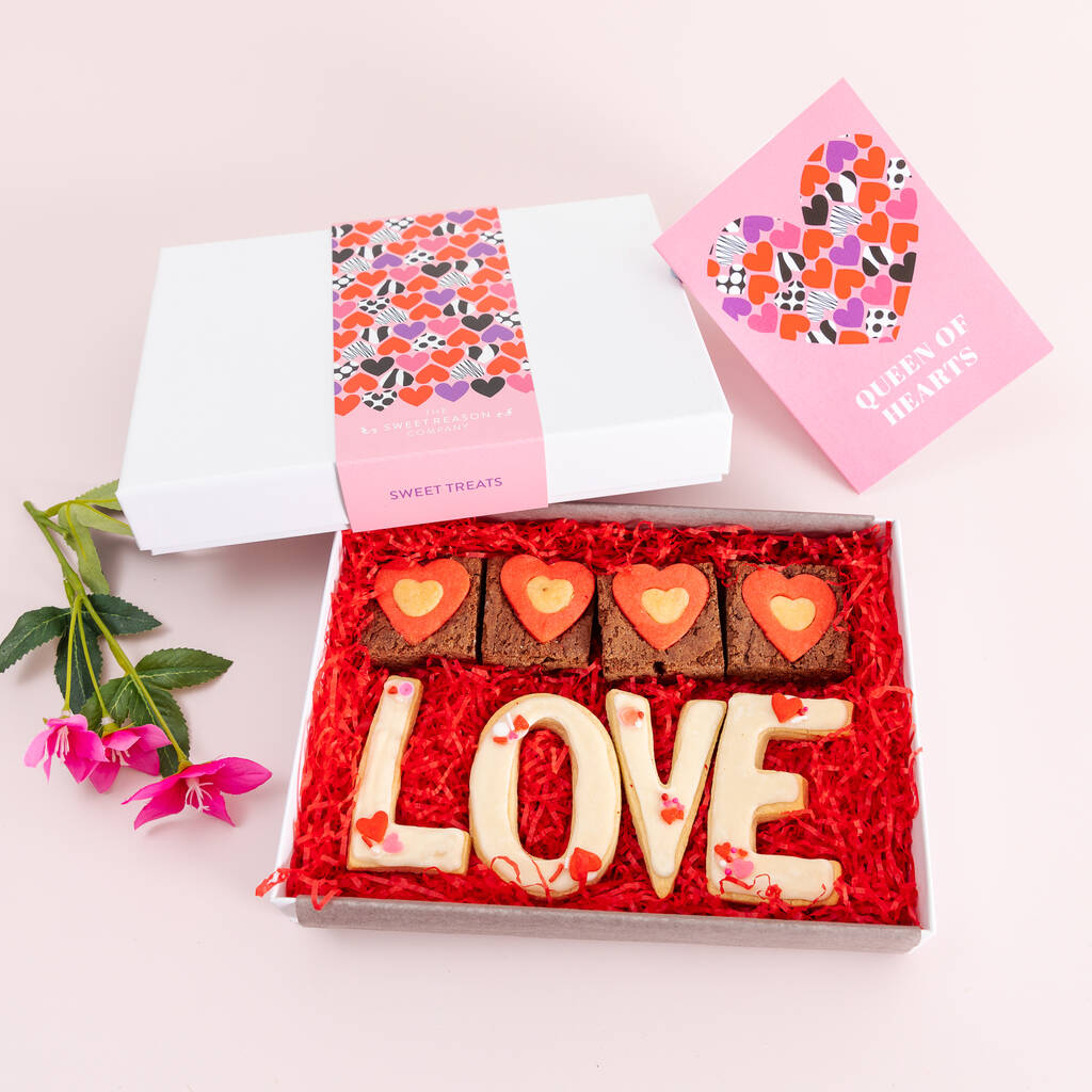 'Queen Of Hearts' Love Treats Box