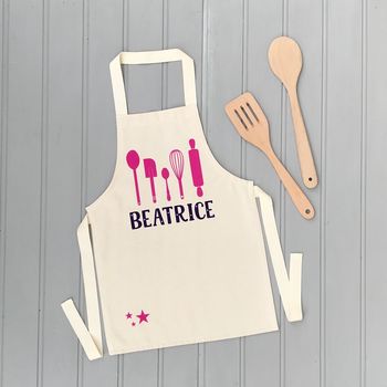 Personalised Children's Baking Apron, 11 of 11