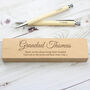 Personalised Wooden Pen And Pencil Set, thumbnail 8 of 11