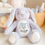 Personalised My First Easter Bunny Toy With Name, thumbnail 5 of 6