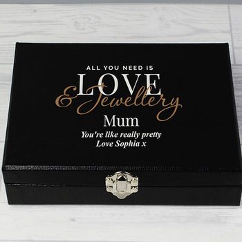 Personalised Large Jewellery Box, 6 of 7