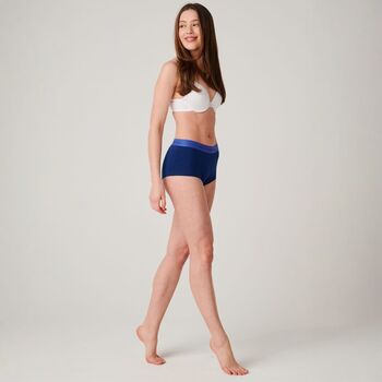 Women's Three Pack 'Citron Blue' Hipster Briefs, 4 of 12