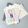 Love And Hugs Notecard Set, thumbnail 2 of 2