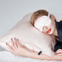 Silk Pillowcase Pink Pure Mulberry Silk Satin, thumbnail 2 of 7