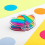 Rainbow Hearts Paper Clip, thumbnail 3 of 4