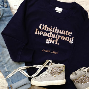 'Obstinate Headstrong Girl' Sweatshirt, 4 of 6