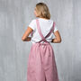 Crossover Linen Pinafore Apron, thumbnail 10 of 12