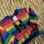 Glittery Star Initial / Number Rainbow Jumper, thumbnail 2 of 3