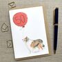 Personalised Rough Collie Birthday Card, thumbnail 2 of 4