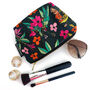 Cherry Blossom Handmade Washable Makeup Bag Two Sizes, thumbnail 9 of 12